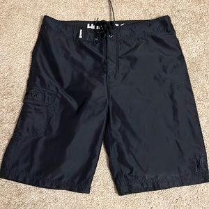 Men's Hurley One and Only Boardshorts, Black, 33
